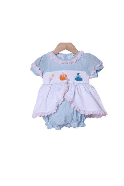The Smocked Flamingo Apparel & Accessories Smocked Pumpkin Princess Bubble