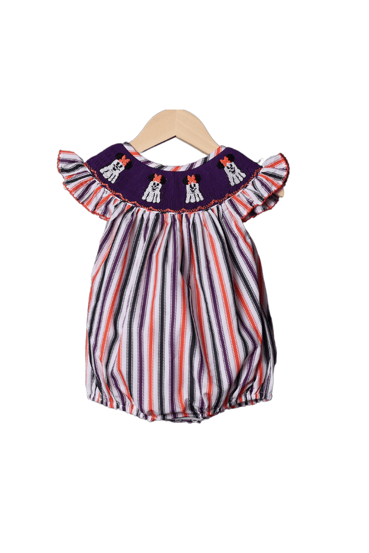 The Smocked Flamingo Apparel & Accessories Smocked Stripe Mouse Ghost Bubble