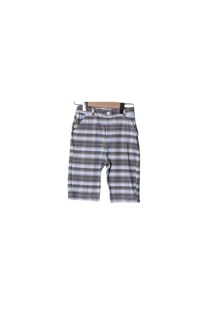 The Smocked Flamingo Apparel & Accessories Smocked Thanksgiving Feast Plaid Pant Set