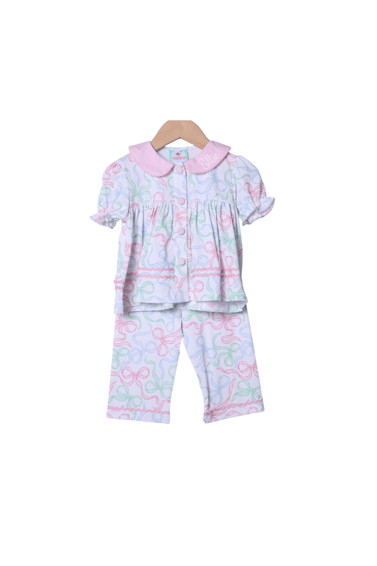The Smocked Flamingo Apparel & Accessories Sweet Bows Swing Lounge Set
