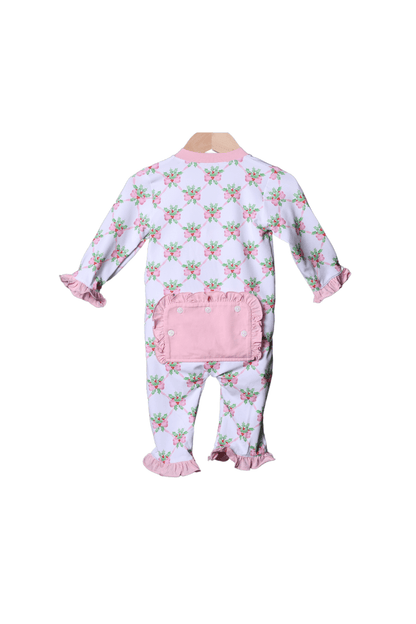 The Smocked Flamingo Apparel & Accessories Sweet Holly Knit Zippy