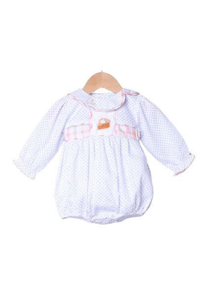 The Smocked Flamingo Apparel & Accessories Sweet Pumpkin Pie Plaid Bow Bubble