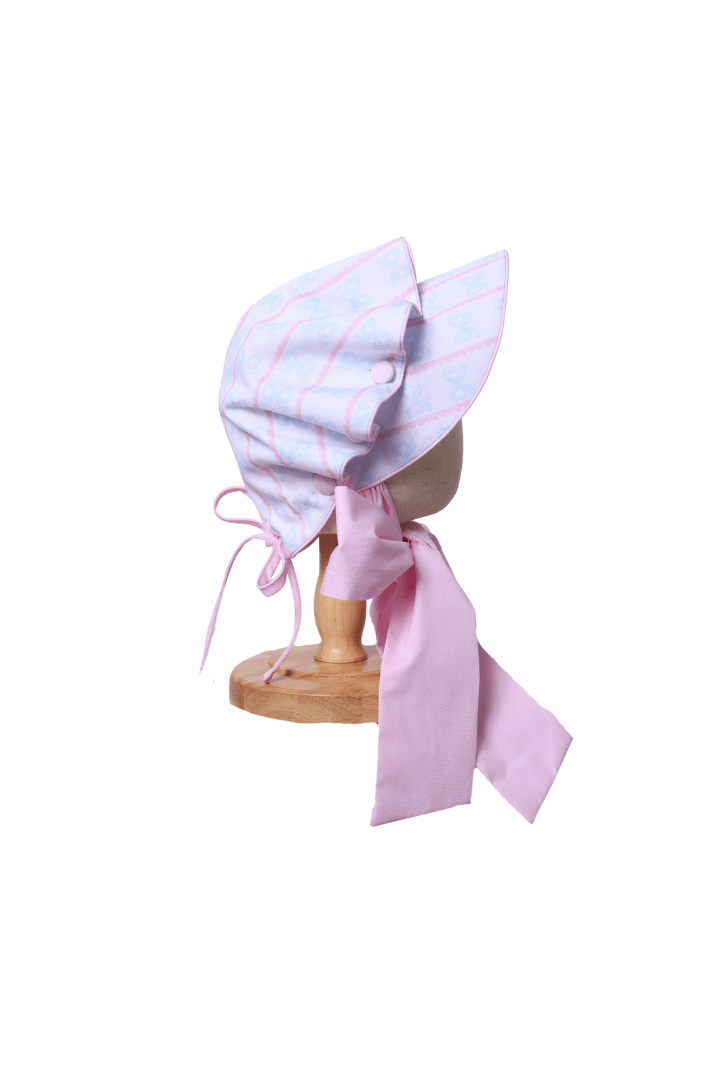 The Smocked Flamingo Apparel & Accessories Sweet Scalloped Bow Bonnet