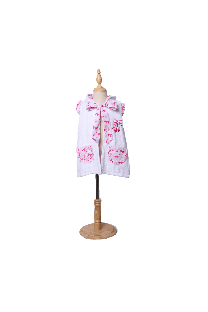 The Smocked Flamingo Apparel & Accessories Tiny Dancer Hooded Coverup