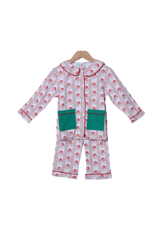 The Smocked Flamingo Apparel & Accessories Vintage Santa Lounge Lounge Set