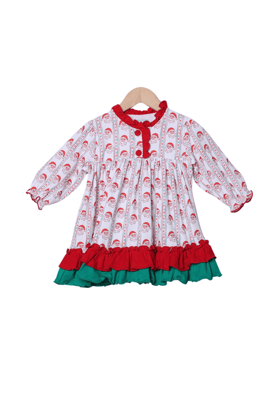 The Smocked Flamingo Apparel & Accessories Vintage Santa Lounge Swing Gown