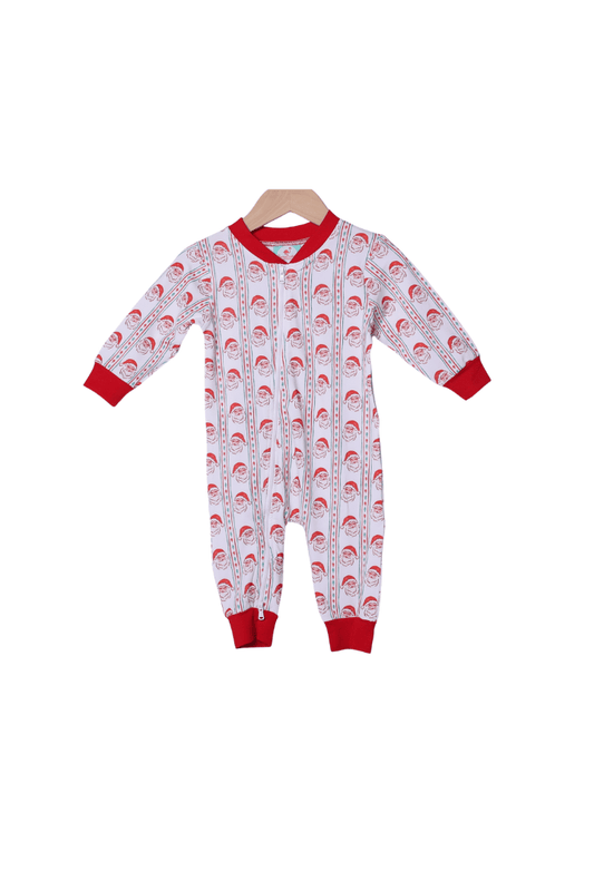 The Smocked Flamingo Apparel & Accessories Vintage Santa Lounge Zippy