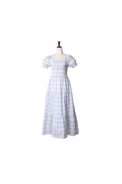 The Smocked Flamingo Children's Clothing Fall Plaid Mom Dress