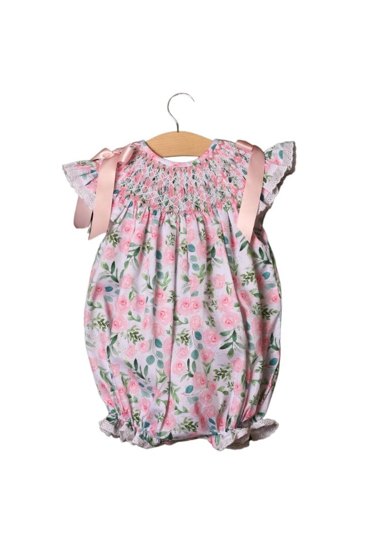 Easter smocked 2025 bubble girl