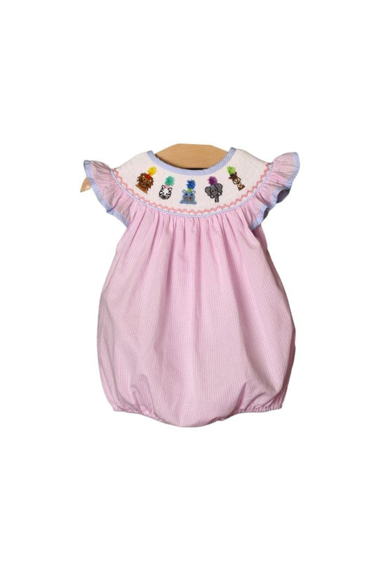 The Smocked Flamingo Smocked Party Animal Bubble